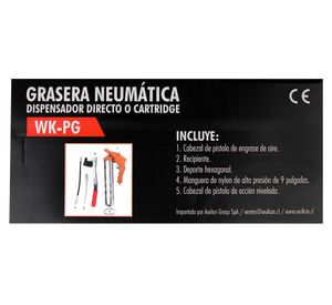 Grasera neumática WK-PG