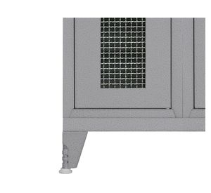 Locker 10 puertas M5-03 PTC MALLA gris Maletek