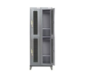 Locker 4 puertas M2-02 gris