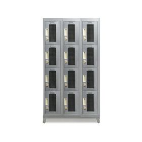 Locker 6 puertas M3-04 gris