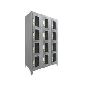 Locker 6 puertas M3-04 gris