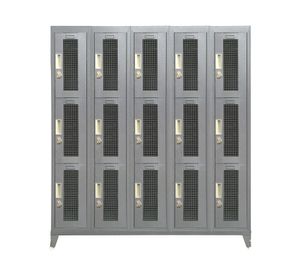 Locker 15 puertas M5-03 gris