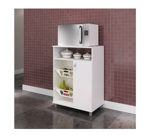 Mueble frutero 1 puerta Amanda blanco