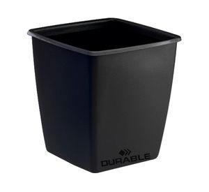 Papelero 18 litros plástico Optimu negro