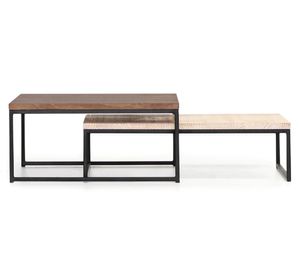 Mesa de centro Wood nogal/natural