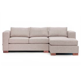 Sofá seccional Trayken der beige