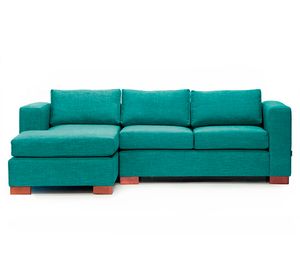 Sofá seccional Trayken izq turquesa