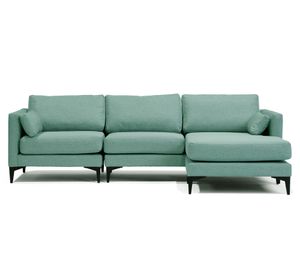 Sofá seccional Milano verde