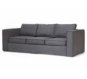 Sofá Trayken funda gris