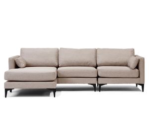 Sofá seccional Milano beige