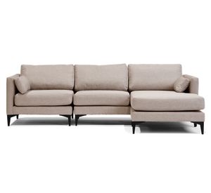 Sofá seccional Milano beige