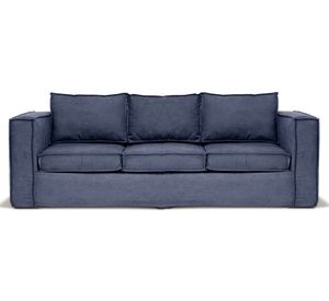 Sofá Trayken funda azul