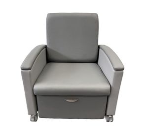 Butaca acompañante ecocuero gris
