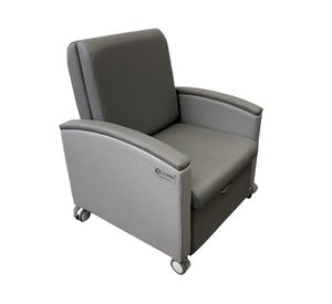 Butaca acompañante ecocuero gris