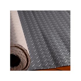 Rollo piso antideslizante Diamantad 12 m2 gris