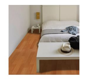 Rollo piso vinílico 0.5 mm Ilusión madera café 70 m2