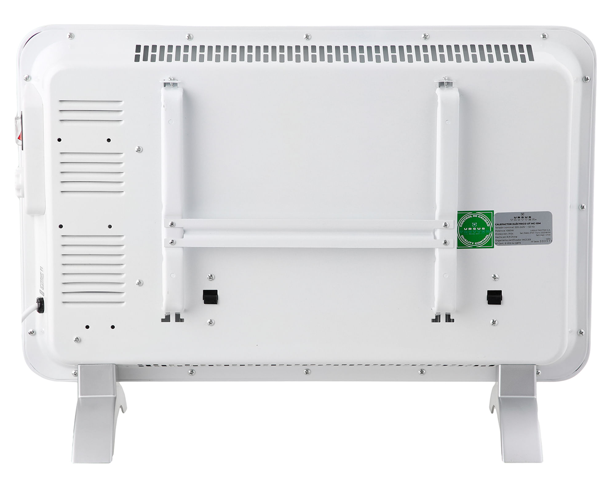 Convector Eléctrico 1000W UT MC-10 M