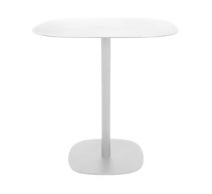Mesa comedor 70x70x74 cm Steel blanco