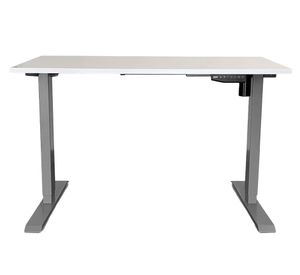 Escritorio eléctrico Cosmo blanco/gris 120x60x73.5-123.5 cm