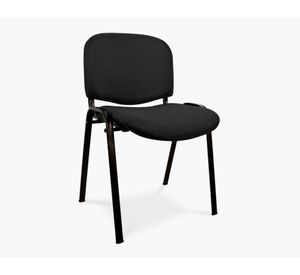Silla de escritorio ISO tapiz negro