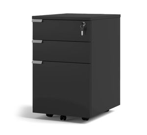 Cajonera 3 cajones Space negro