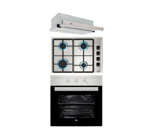 Kit empotrable horno + encimera + campana HS445-HLX540BUT-TL6310IN