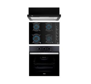 Kit empotrable horno + encimera + campana HBB510BK-GBC64003BUT-TL6310NG