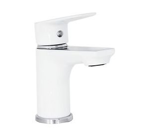 Monomando lavaplatos MCLDOB cromo/blanco