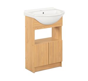 Mueble vanitorio Cannes 50 cm 2 puertas olmo