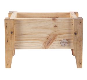 HUERTO JARDINERA 40X26X23CM NATURAL