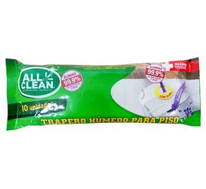 Trapero húmedo para piso con ojal 40x60 cm