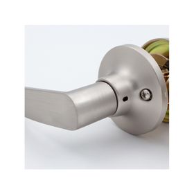 Cerradura tubular manilla 203 acceso plata mate