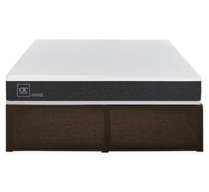 Cama europea Ortopedic 2 Plazas Iron Smart + faldón