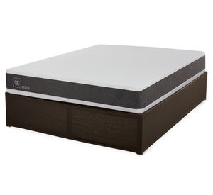 Cama europea Ortopedic 2 Plazas Iron Smart + faldón