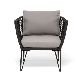 Sofá 1 cuerpo Maresias tela gris