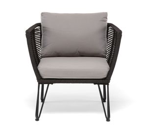 Sofá 1 cuerpo Maresias tela gris