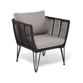 Sofá 1 cuerpo Maresias tela gris