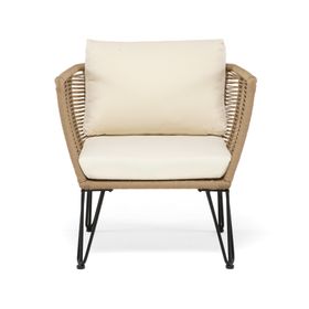 Sofá 1 cuerpo Maresias tela beige