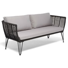 Sofá 2 cuerpos Maresias tela gris