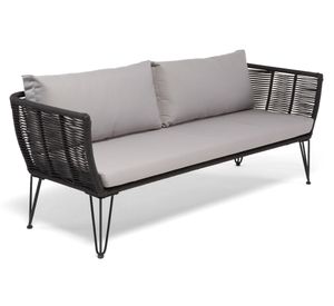 Sofá 3 cuerpos Maresias tela gris