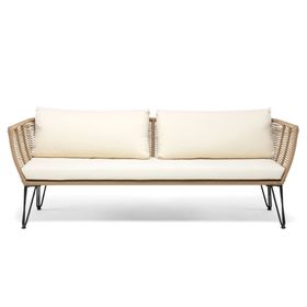 Sofá 3 cuerpos Maresias tela beige