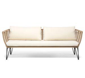 Sofá 3 cuerpos Maresias tela beige