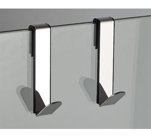 Percha 2 unidades asis gris