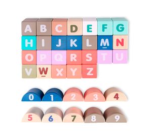 Juguete aprendizaje Bloques construcción Santiago multicolor