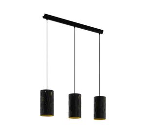 Lámpara Colgante 60W Ronsecco negro E27