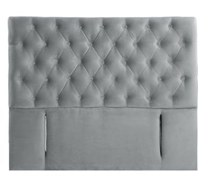 Respaldo King Florencia tela gris Latam Home