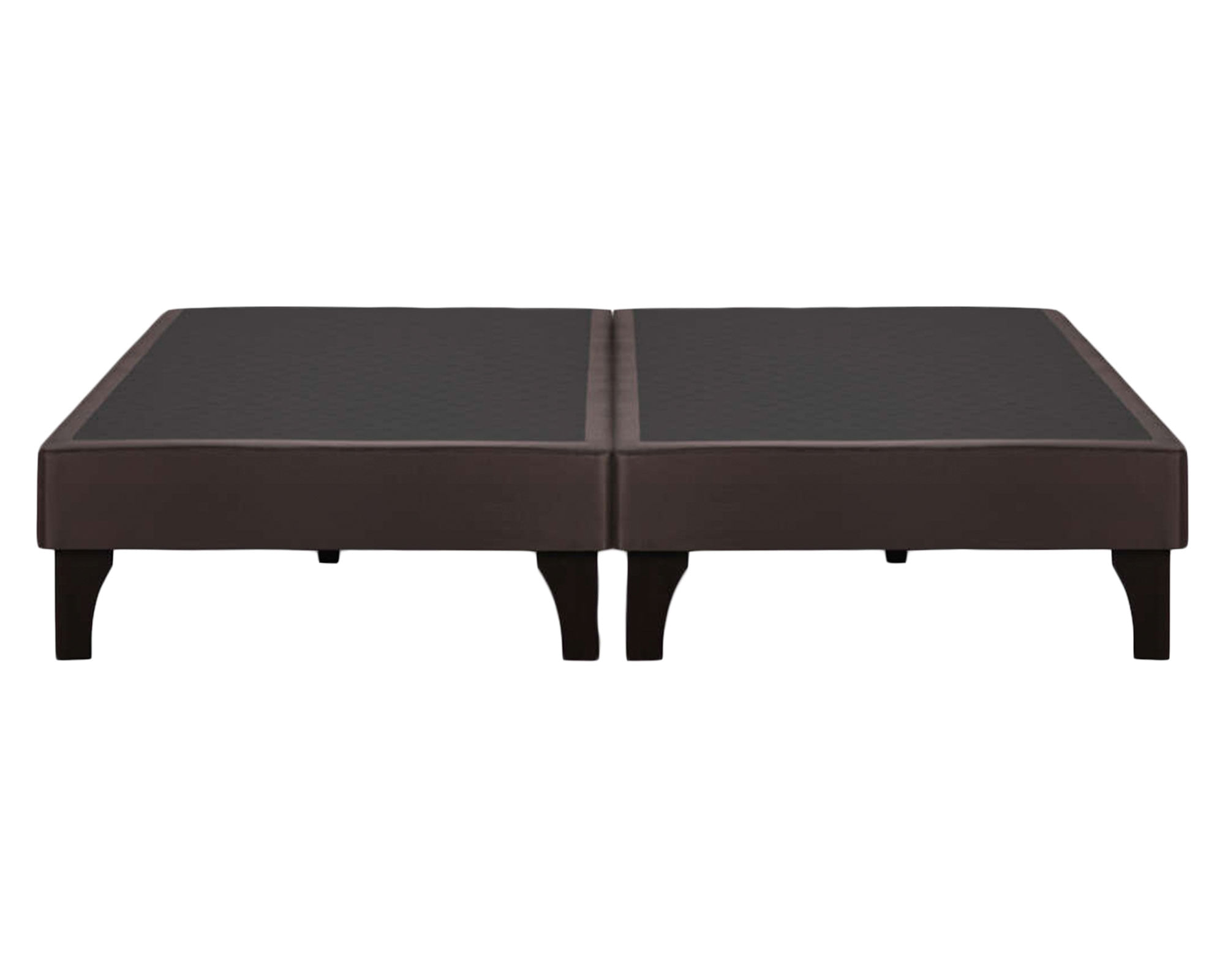 Rosen Base cama europea dividida 2 plazas café