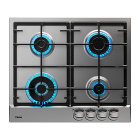 Encimera a gas 4 quemadores GSC 64320 SBA IX gris
