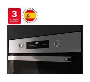 Horno eléctrico empotrado multifunción Airfry HCB 6646 negro/gris 64 lt