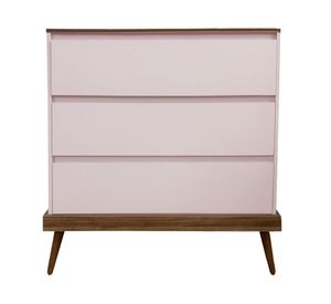 Cómoda 3 cajones Sognare Cancao rosado Kidscool